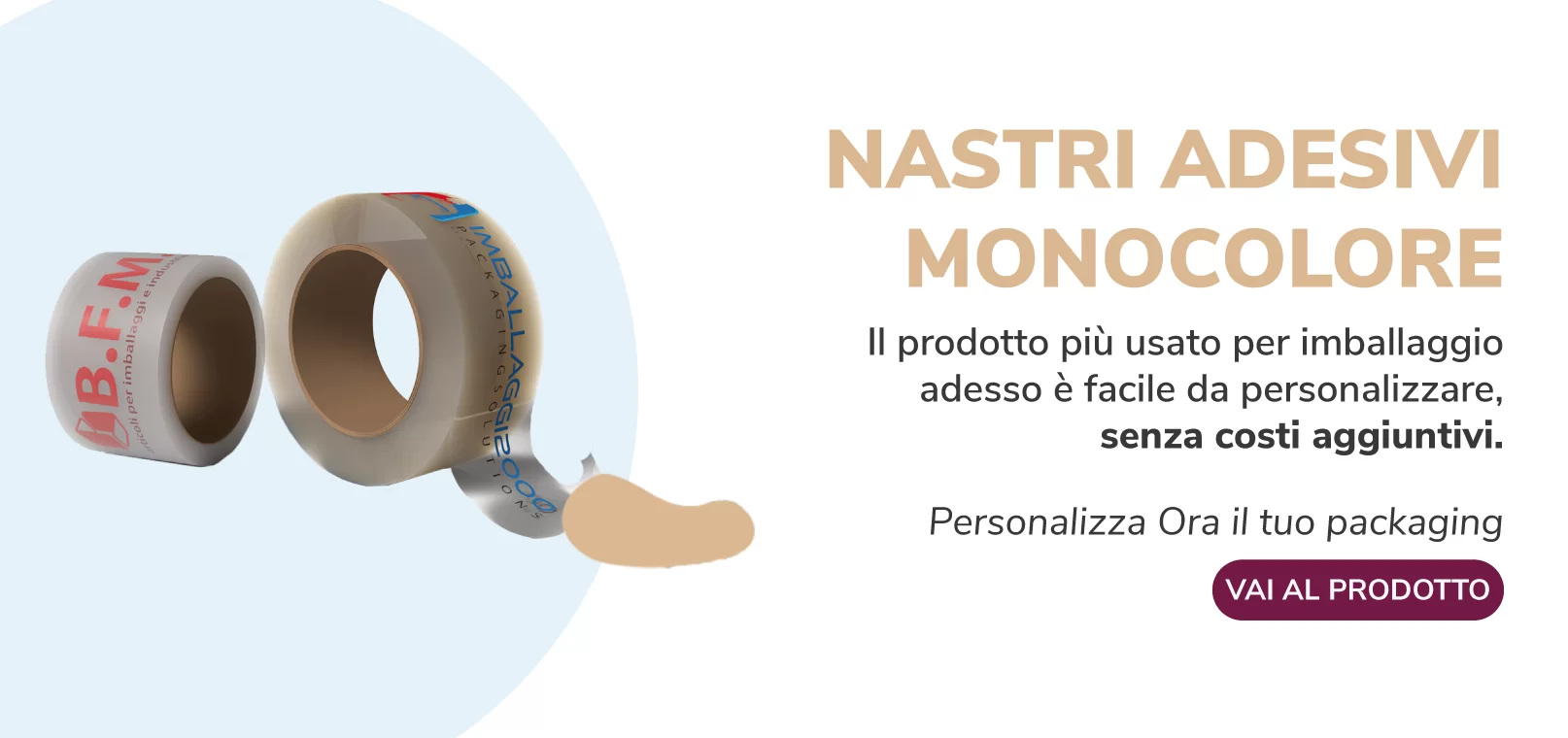 Nastro Adesivo Monocolore